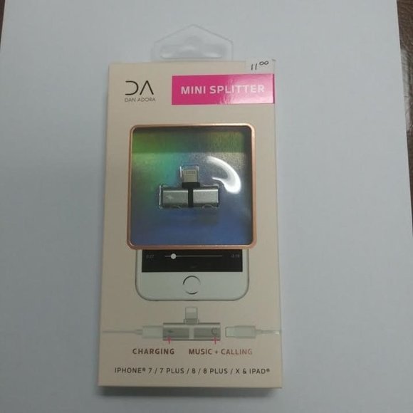 Charge & play Splitter : Silver - Picture 1 of 3
